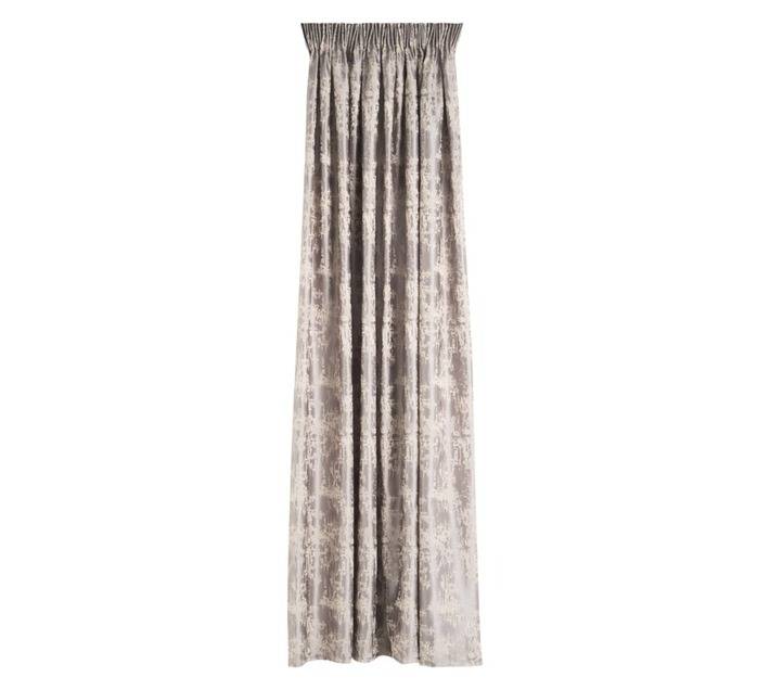 Design House Nandi Eyelet Curtain - Silver (2300 x 2180mm)
