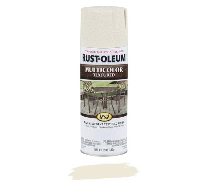 Rust-Oleum Spray Paint Stops Rust Textured Metal - Caribbean Sand (340g)