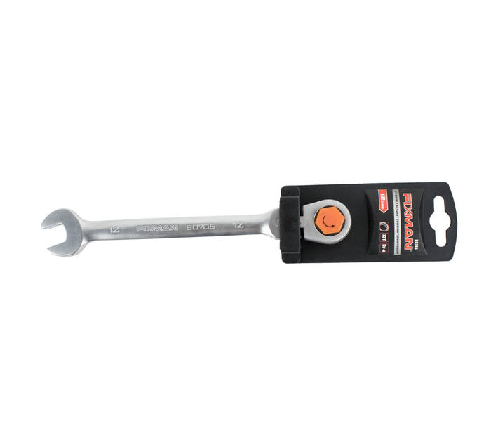 FIXMAN COMB WRENCH 12MM RATCHET FLEX