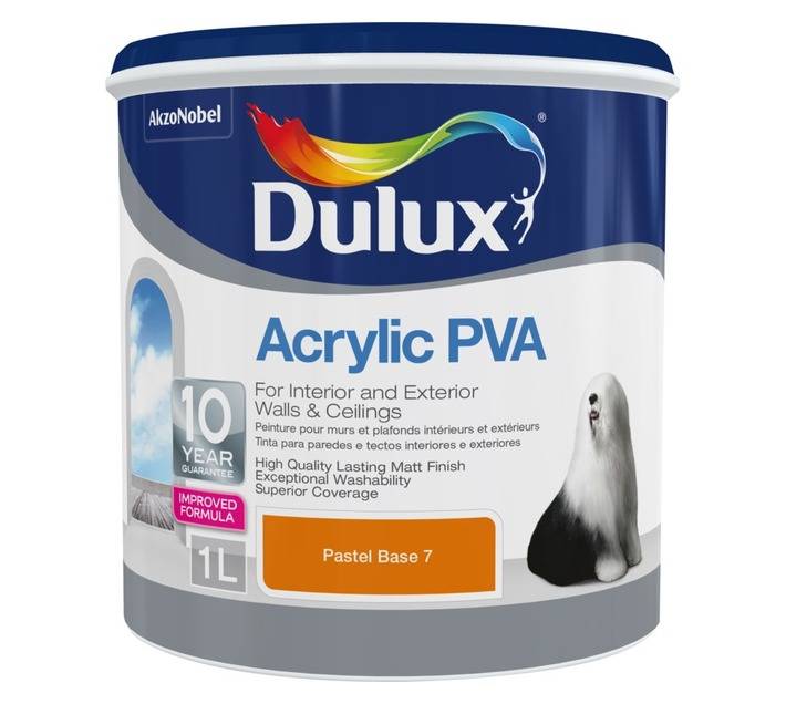 Dulux Acrylic PVA Pastel Base 7 (1L)