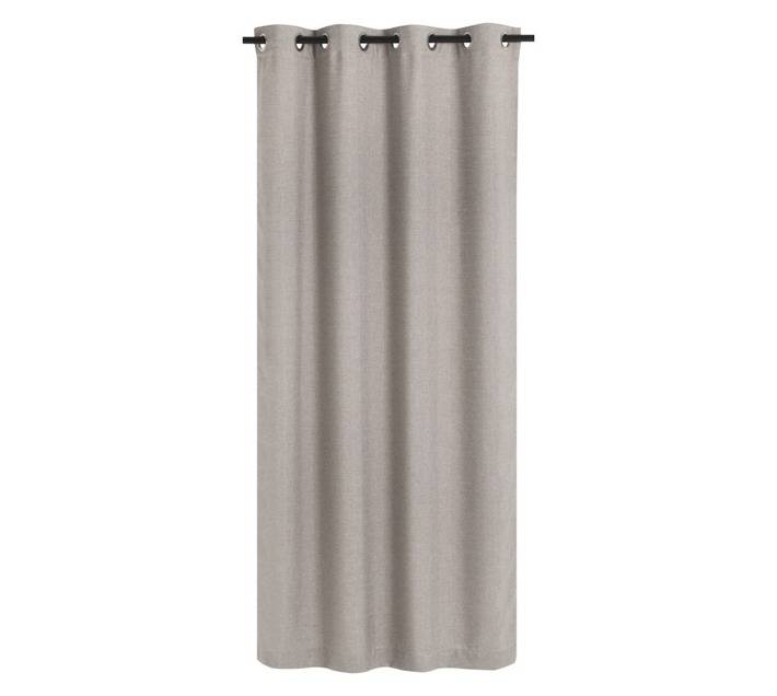 Design House Sublime Eyelet Curtain - Platinum (2300 x 2250mm)