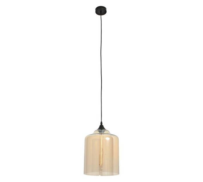 Eurolux Elixir Electroplated Pendant Light - Black/Champagne (60W)