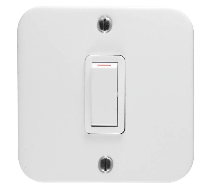 Crabtree 1-Lever 1-Way Switch Ind