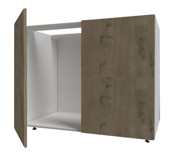 Home and Kitchen Wrapped Base Cabinet Unit - Brookhill (900 x 560 x 720mm)