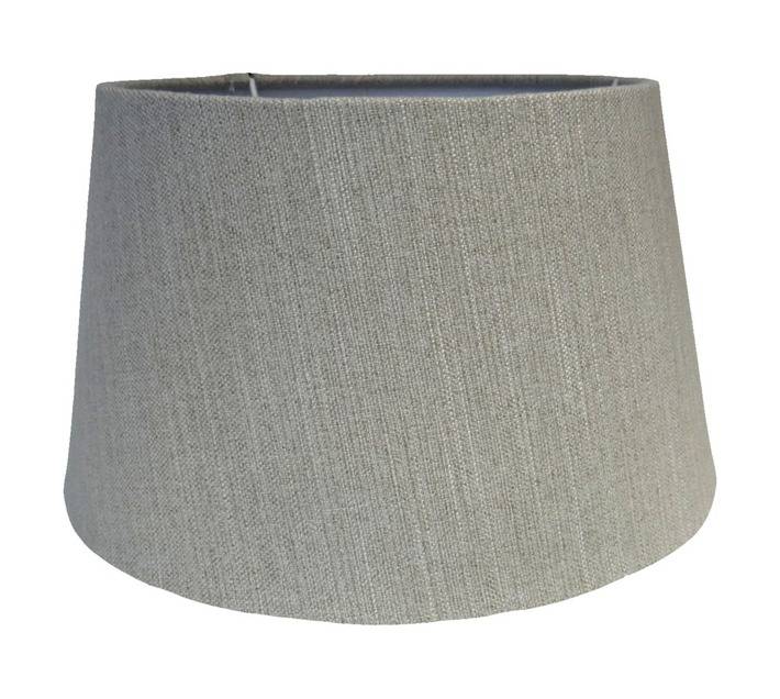 Design House Tapered Drum Lamp Shade - Cement Grey (260mm)