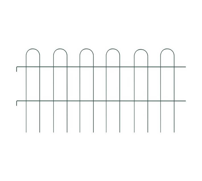 Storm 10 x Bulk Lawn Border Loop Fence - Green (1000 x 540mm)
