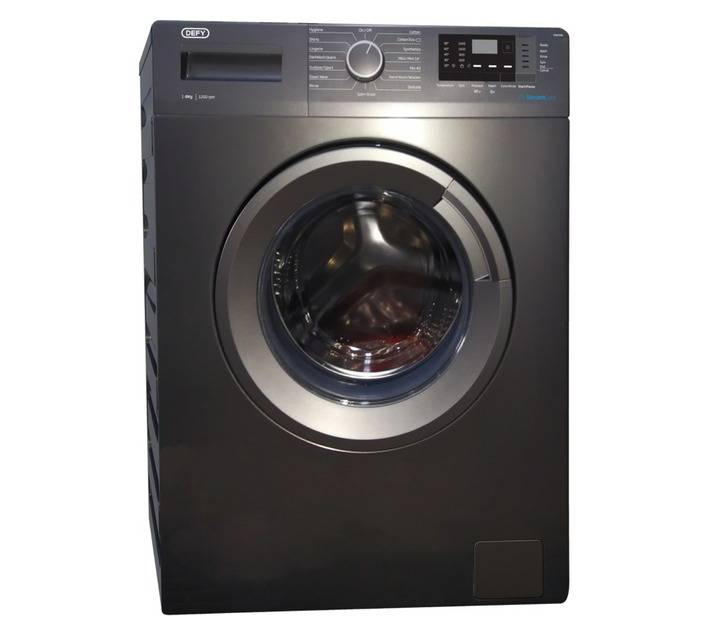 Defy Front Loader Washing Machine 8KG Manhattan Grey DAW386