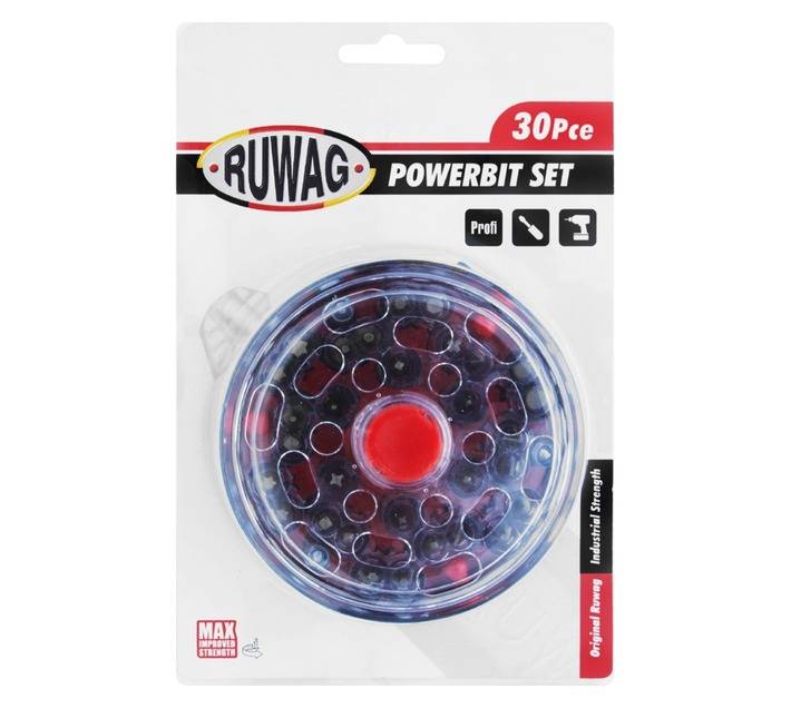 Ruwag Pop-up Professional Power Bit Set (30 Piece)