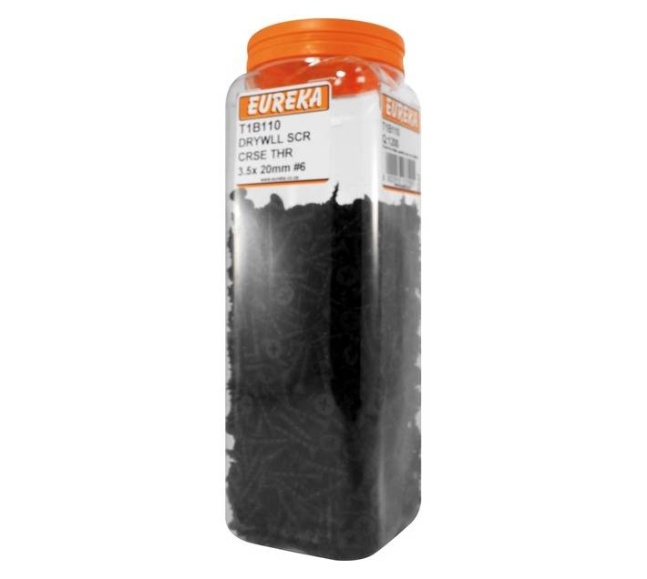 Eureka 1200 x Coarse Drywall Screws (3.5 x 20mm)