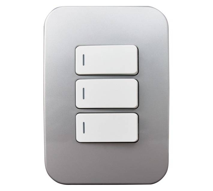 Veti Switch 3-Lever - White/Silver