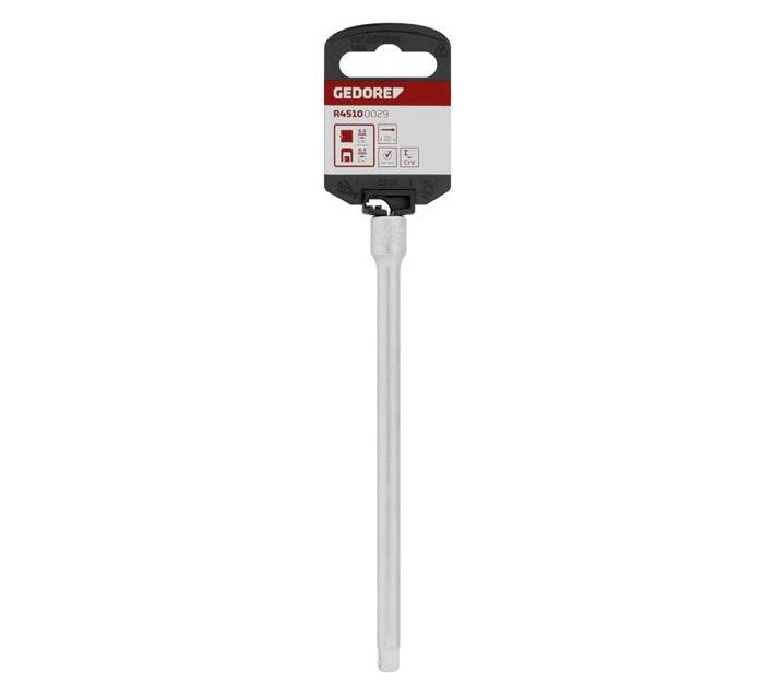 Gedore Red 1/4 Inch Bit Extension Socket (150mm)