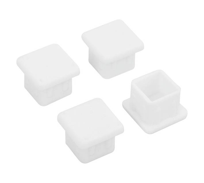 RJK Plug Square 19mm - White