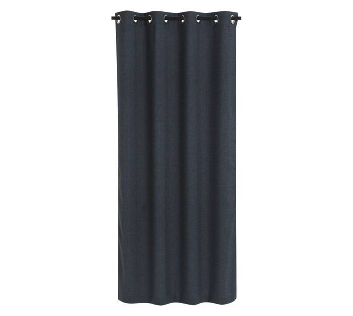 Design House Sublime Eyelet Curtain - Gulf Navy (2300 x 2250mm)