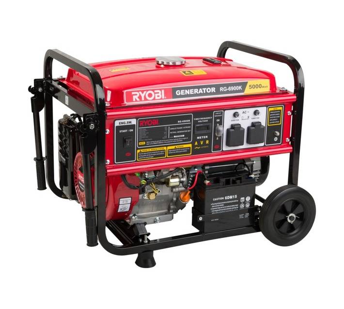 Ryobi RG-6900K Generator 5500W 4-Stroke Key-Start