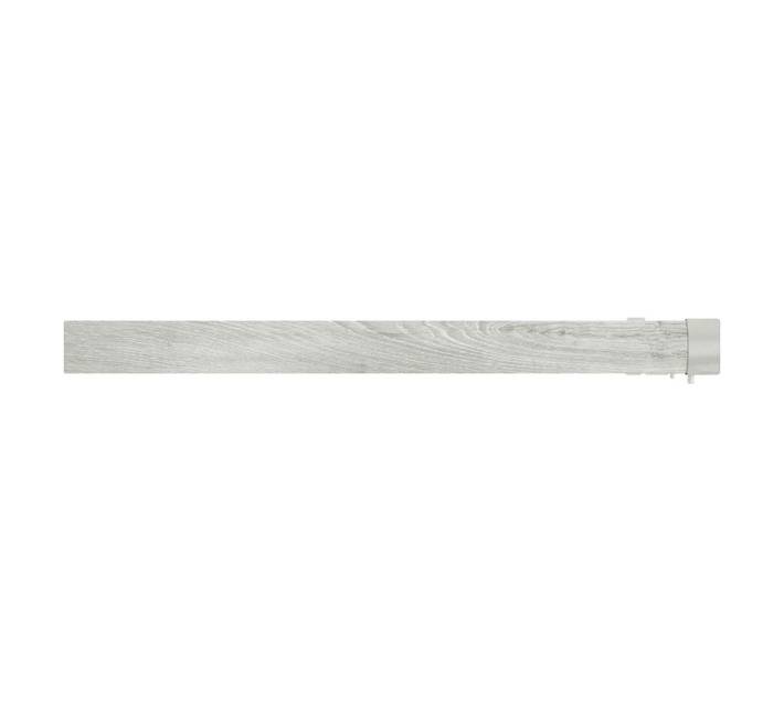 Design House 40PP3A Double 40mm Rod and Track - Grey Oak (2000mm)