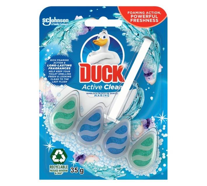 Duck Active Clean Rim Block - Marine (35g)