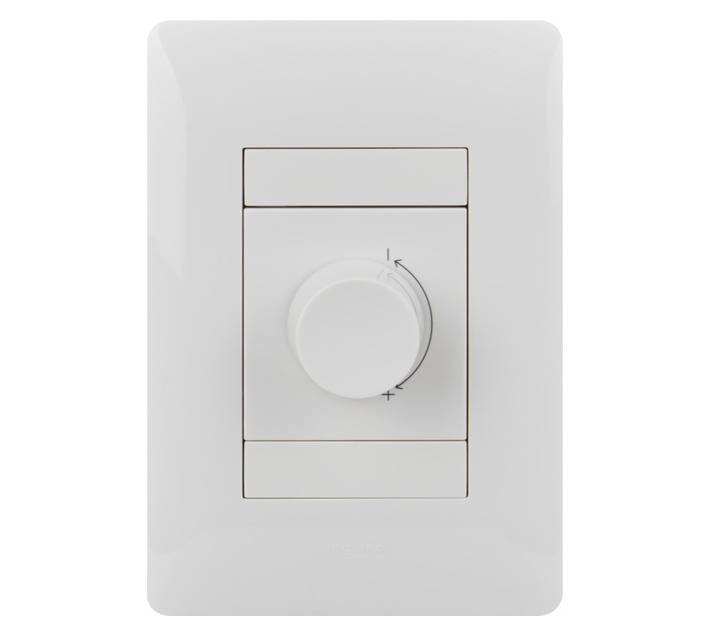 Ysalis Universal 1-Lever Dimmer Switch - White (350v)
