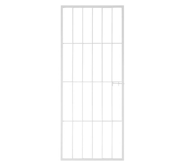 Security Gate Econo - White (770 x 2000mm)
