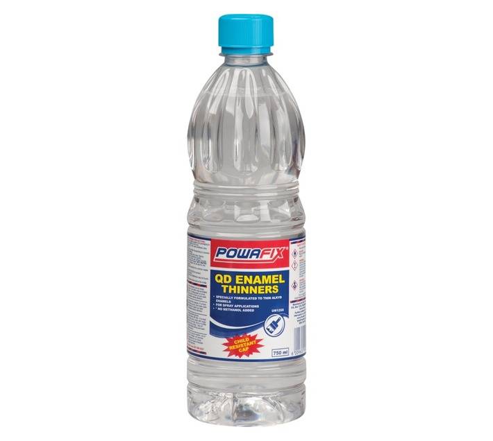 Powafix Quick Drying Enamel Thinners (750ml)