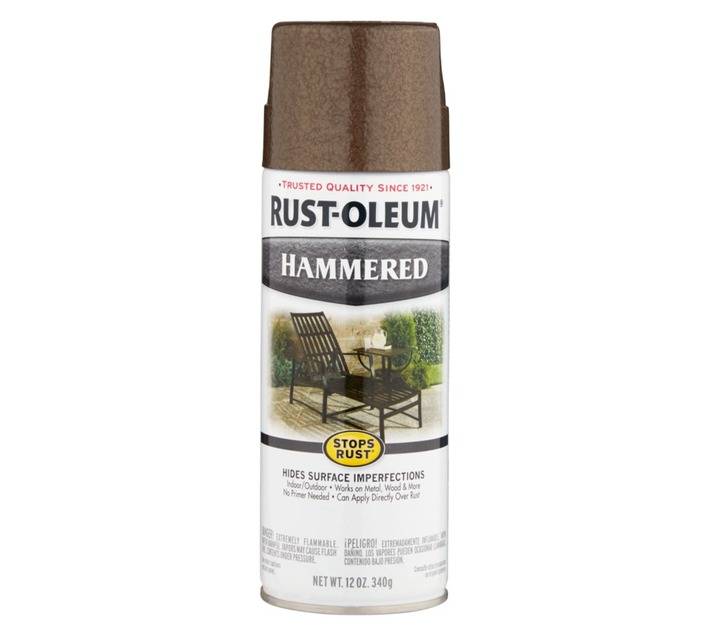 Rust-Oleum Spray Paint Stops Rust - Hammered Dark Bronze (340g)