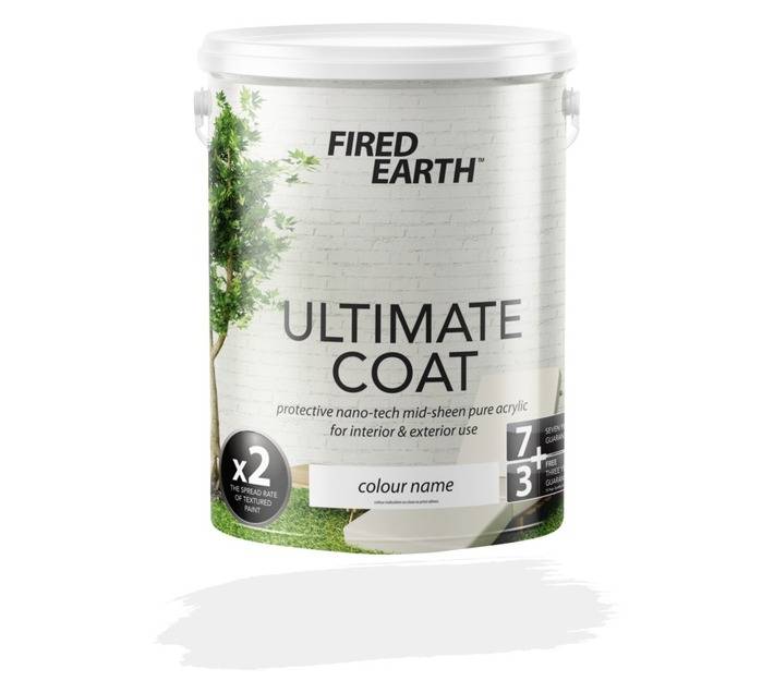 Fired Earth Ultimate Coat - White (5L)