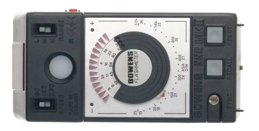 BOWENS SSR MKII FLASH METER INC CASE EXCELLENT CONDITION HARDLY USED IF AT ALL