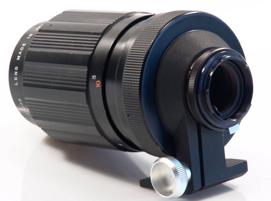 SIGMA MIRROR LENS 1:8 f=500mm TELEPHOTO CASE CAP CLEAN