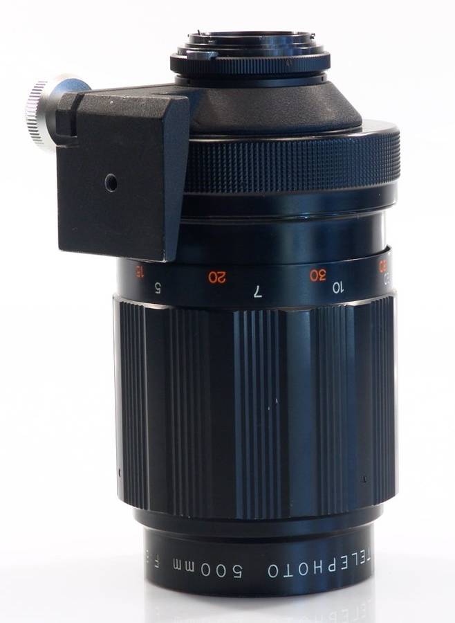 SIGMA MIRROR LENS 1:8 f=500mm TELEPHOTO CASE CAP CLEAN