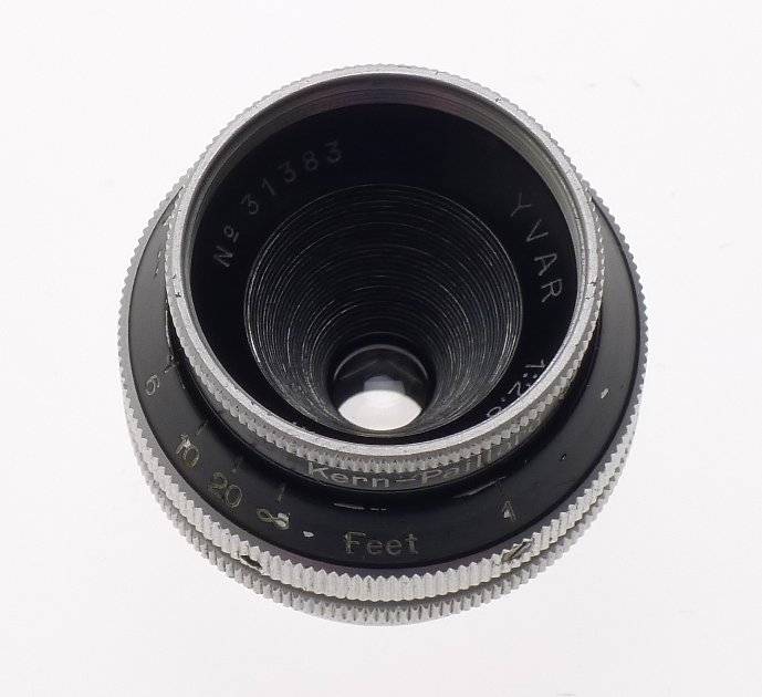 YVAR 2.8 f=15mm BOLEX H16 LENS 2.8/15mm BLACK FRONT ORIGINAL CAP C-MOUNT RARE