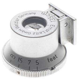 13.5cm BRIGHT LINE CHROME LEICA RANGEFINDER CAMERA VIEWFINDER 135mm SHOOC CASED