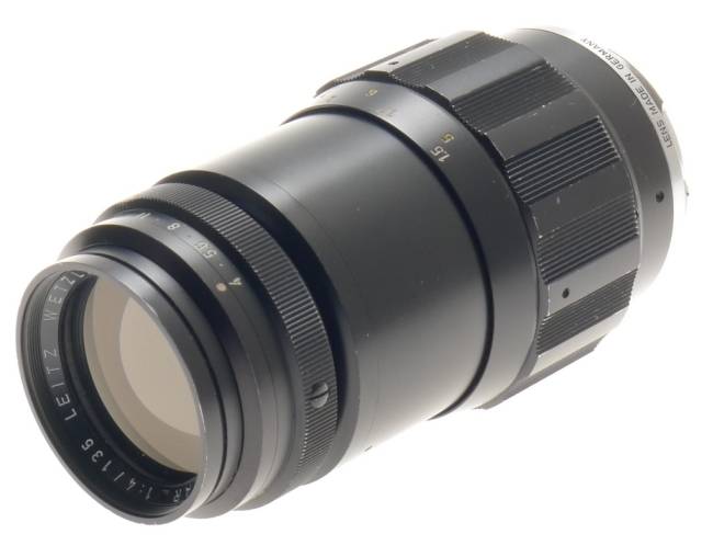 M240 M9-P LEICA TELE-ELMAR 1:4/135 M MOUNT f=135mm CAMERA LENS FITS BOX 11851 J