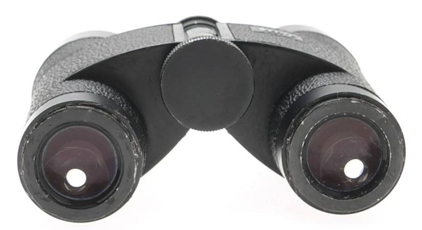 LEICA 7x35 B TRINOVID LEITZ BINOCULARS BLACK CASE STRAPS USED OPTICS 150m/1000