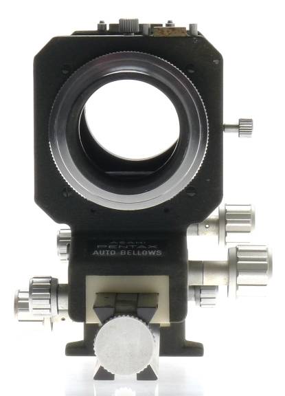 35mm SLR ASAHI PENTAX AUTO BELLOWS SET MINT BOX COMPLETE CLOSE FOCUS MACRO RAIL