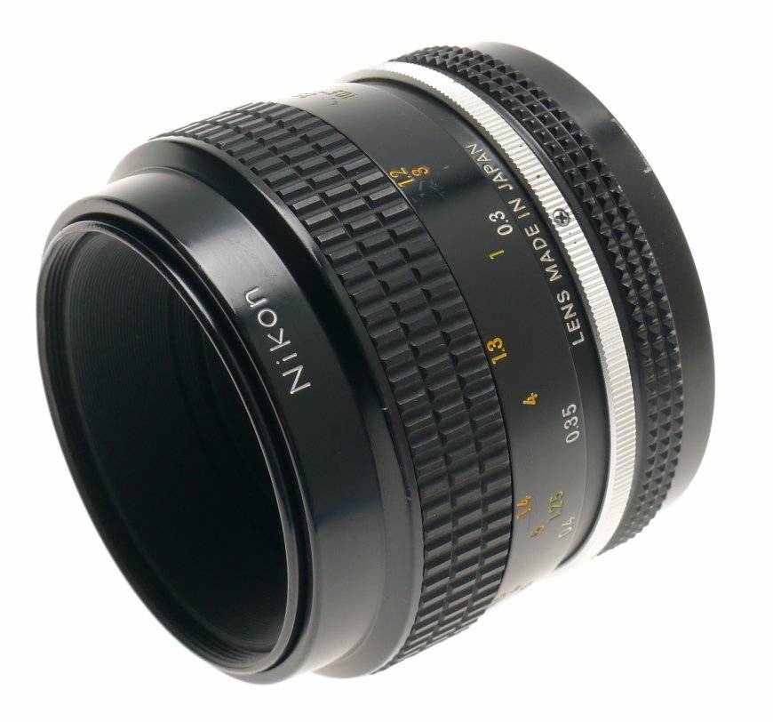 MICRO-NIKKOR 55mm f3.5 Ai SLR CAMERA LENS CAPS FILTER EXCELLENT 1:3.5/55mm CLEAN