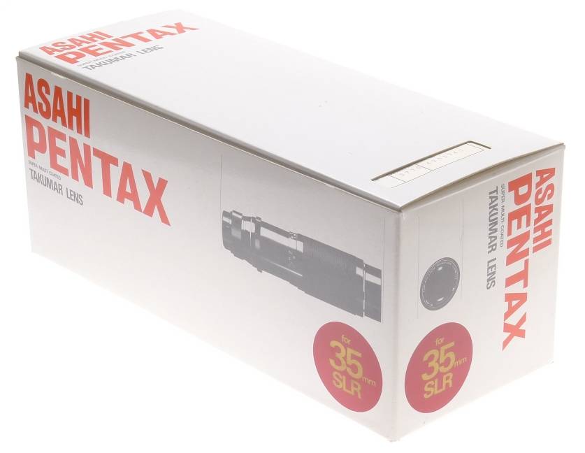 ASAHI PENTAX SUPER-MULTI-COATED TAKUMAR-ZOOM 1:4.5/85-210mm BOX CASE HOOD FILTER