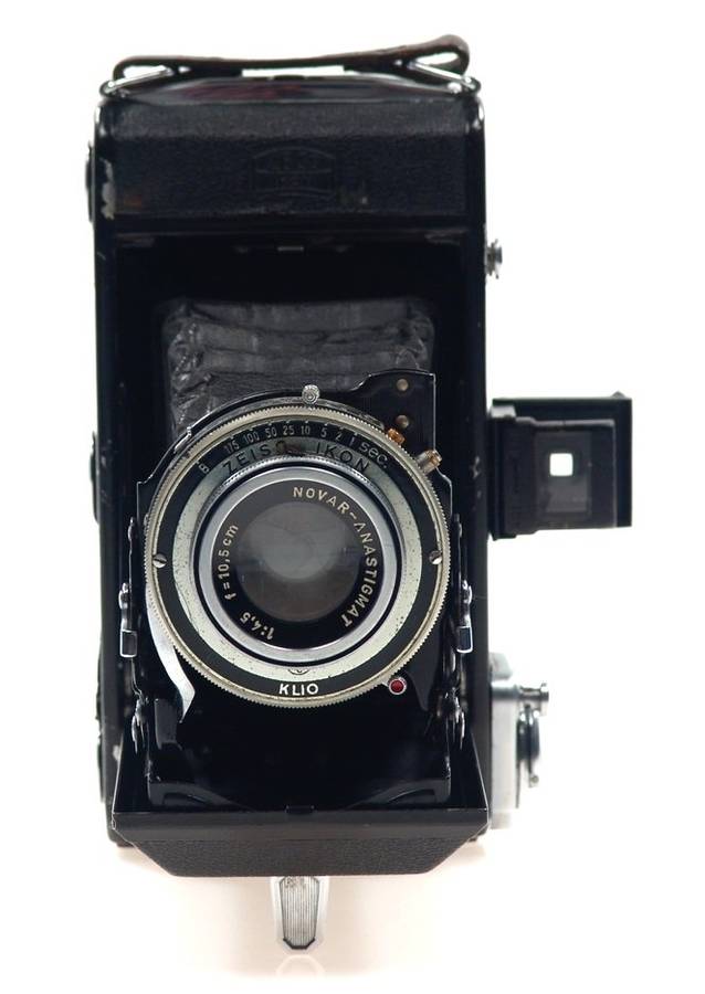 ZEISS IKON 521/2 BELLOWS CAMERA ANSTIGMAT 4.5/10.5cm NR