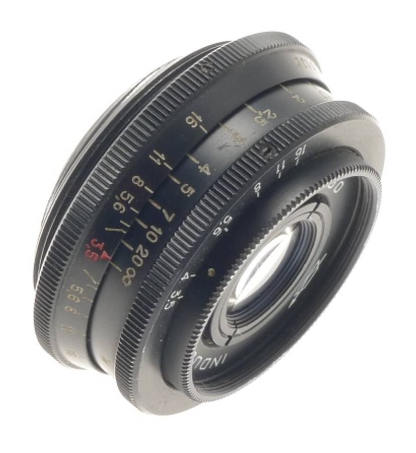RUSSIAN M42 SCREW MOUNT RANGEFINDER CAMERA 1:3.5/50mm LENS INDUSTAR-50-2 f=50mm