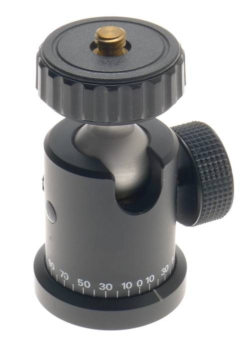 LINHOF UNIVERSAL PROFI CAMERA BLACK ORIGINAL SWIVEL ROTATING BALL HEAD WITH LOCK