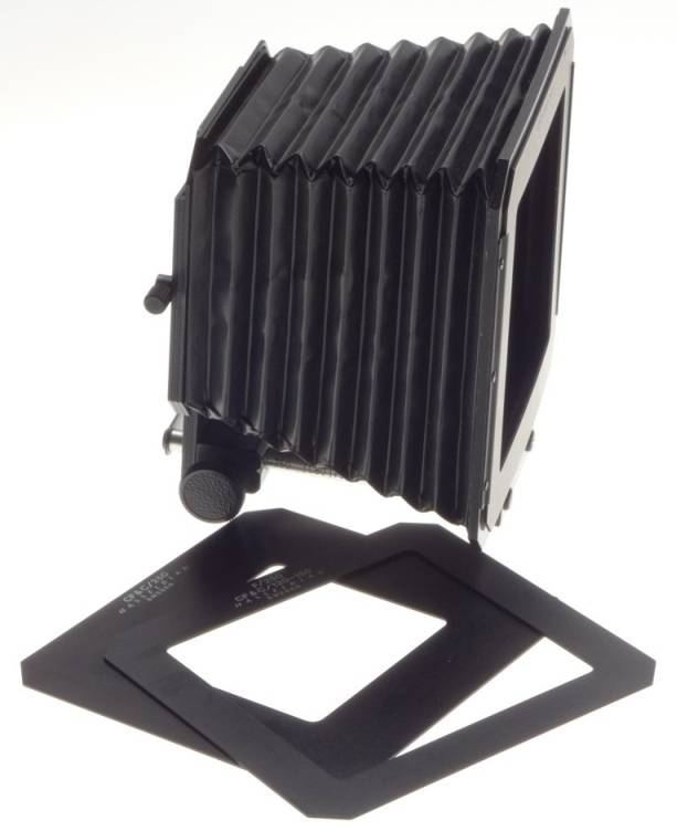 HASSELBLAD camera compendium lens hood shade bellows with black masks frames