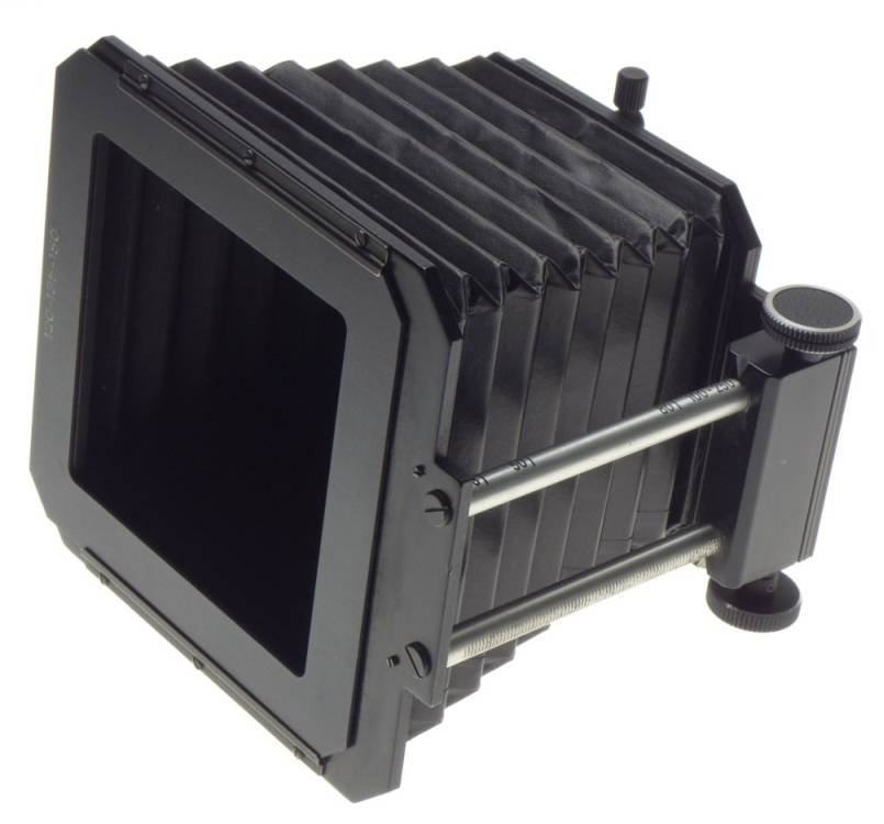 HASSELBLAD bellows compendium lens hood shade on rail with mask clean condition