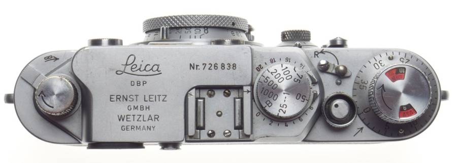 LEICA Just Serviced IIIF self timer red scale 35mm film camera Elmar 1:3.5/50mm