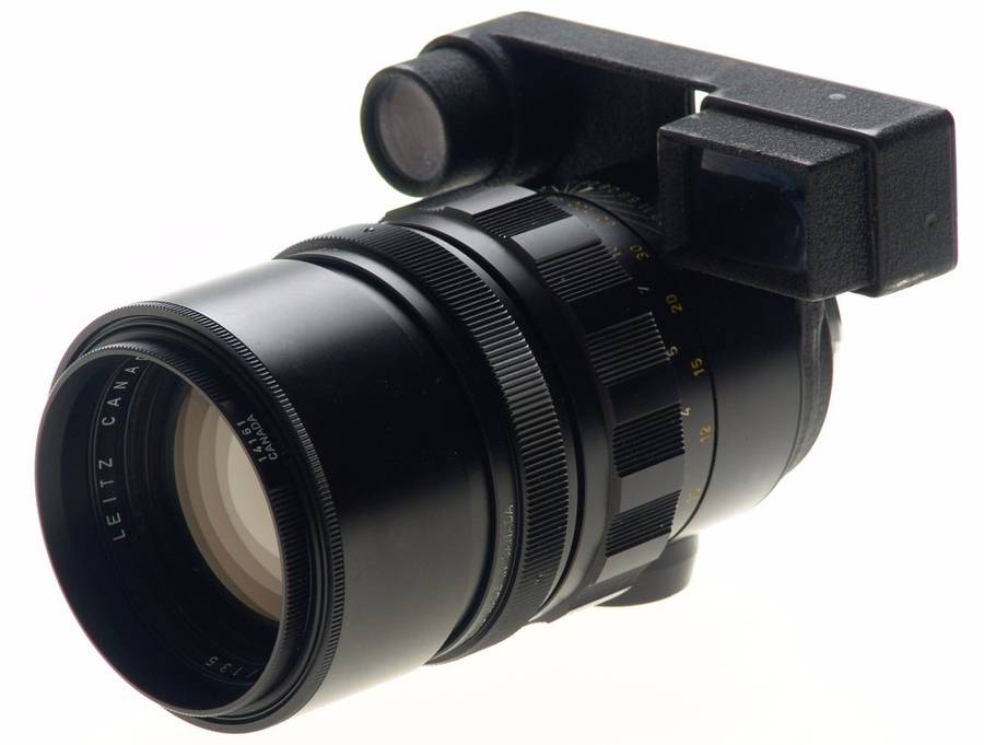 LEICA ELMARIT-M 1:2.8/135mm EYES CAMERA LENS f=135mm BLACK LENS CAPS FITS M3 M9