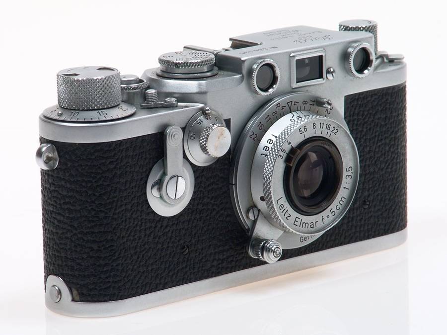 LEICA IIIf CAMERA ELMAR 3.5/5cm 3F RED DIAL SELF TIMER