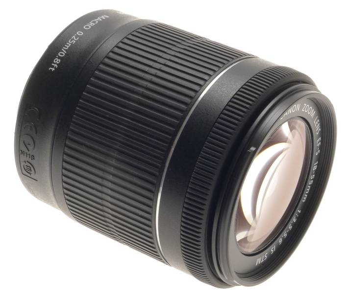 CANON DIGITAL CAMERA LENS ZOOM EF-S 18-55mm 1:3.5-5.6 IS STM NEW MACRO -BOX UVa