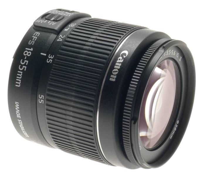 CANON DIGITAL CAMERA LENS ZOOM EF-S 18-55mm 1:3.5-5.6 IS II NEW MACRO UNBOXED 1