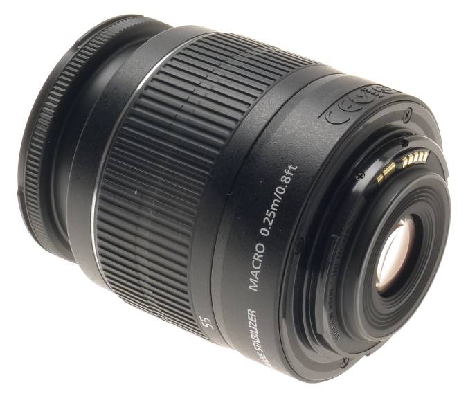 CANON DIGITAL CAMERA LENS ZOOM EF-S 18-55mm 1:3.5-5.6 IS II NEW MACRO UNBOXED 1