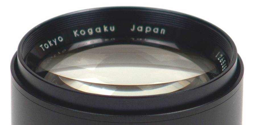 TOPCON UV TOPCOR 1:4/200 TOKYO KOGAKU CAMERA LENS f=200