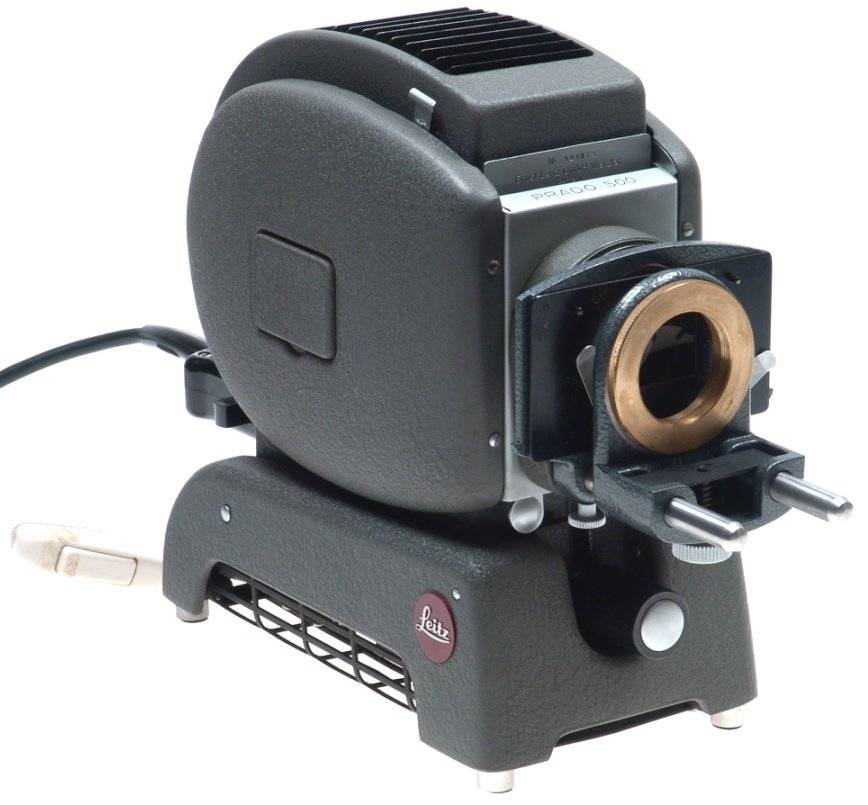 PRADO 500 SLIDE PROJECTOR LEITZ VINTAGE XTRAS MANUAL NR