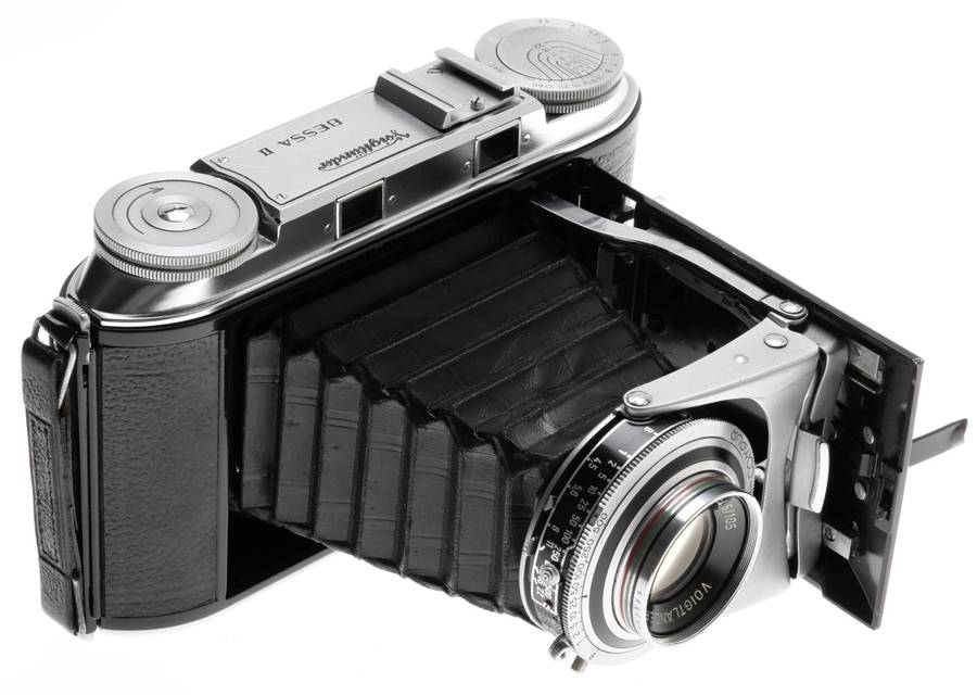 VOIGTLANDER BESSA II APO-LANTHAR 105mm f4.5 RARE CAMERA 4.5/105 CASE HOOD FILTER