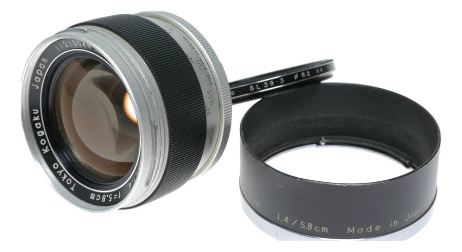 RE Auto-Topcor 1:1.4 f=5,8cm Kogaku 1.4/58mm vintage SLR TOPCON film lens